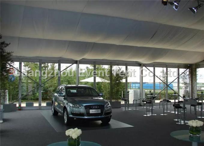 車展覧会のでき事のための二重ポリ塩化ビニール カバー大きい屋外のテント850g/Sqm