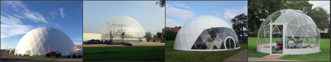 でき事/展覧会のための屋外の測地線のカスタマイズされた大きいドームのテント