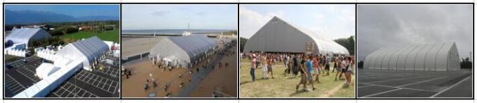 紫外線抵抗/防火効力のある大きい屋外のテント16*45m展覧会のテント
