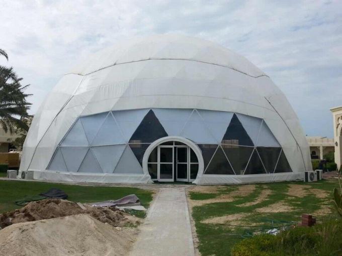 防水Ecoの軍の展示会の大きいドームのテント30mの直径