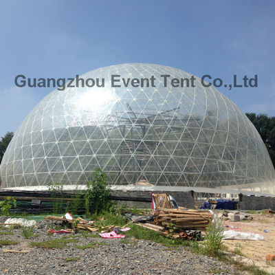 中国 カスタマイズされた30meter直径の大きく明確で透明な測地線ドームのテント サプライヤー
