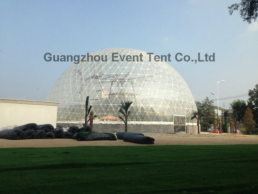 中国 一瞥山40mの直径の祝祭のでき事のための大きい測地線ドームのテント サプライヤー