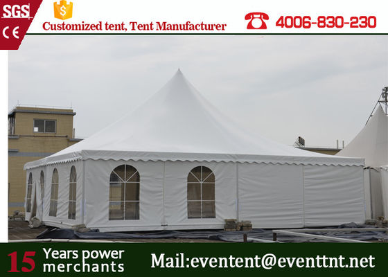 中国 ISOのcertifacationの販売のための多角形の優美な中世テントの望楼のテント6x6m サプライヤー