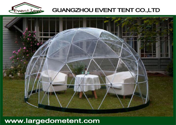 中国 アルミニウム フレームの党のためのプレハブの大きいガラス ドームのテントの庭の家 サプライヤー