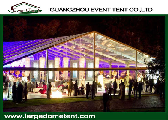 中国 アルミ合金フレームが付いている50テントによる贅沢で大きい1000人の人々の結婚披露宴のテント20 サプライヤー