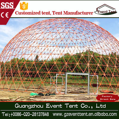 中国 直径25のMの結婚披露宴のための大きく多彩なサーカスの測地線ドームのテント サプライヤー