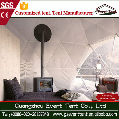 中国 屋外の6-8の人家族のキャンプ テント、白いポリ塩化ビニールの鉄骨フレームのテント サプライヤー