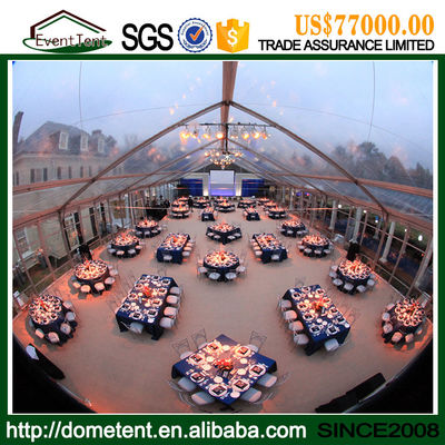中国 巨大な20x50mの結婚披露宴のテント、防風アルミニウム フレームのでき事のテント サプライヤー
