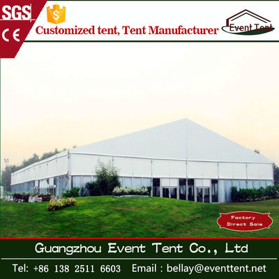 中国 防火効力のある屋外の結婚披露宴のテント30x60m/Gaintの白い玄関ひさしのテント サプライヤー