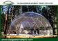 透明なポリ塩化ビニールの半分球の測地線ドームのテント屋外展覧会党テント サプライヤー