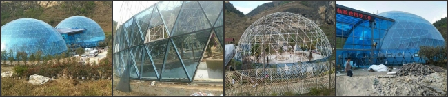 30mの直径のガラス繊維の党/家の生活のための大きいドームのテントの家