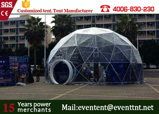 中国 展覧会のでき事のための極度の大きい10m直径の測地線ドームのテント サプライヤー