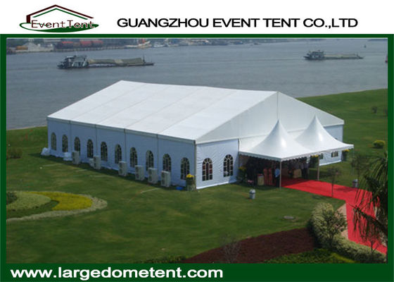 中国 大容量のポリ塩化ビニール/ガラスWindowsの高貴なWaterptoofの屋外の結婚式のテント サプライヤー