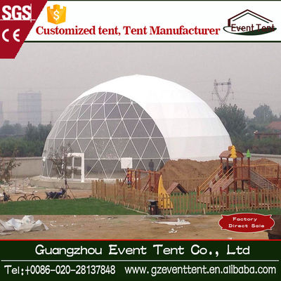 中国 Ourdooorのゆとりの屋根の測地線ドームのテント、方法結婚披露宴のテント サプライヤー