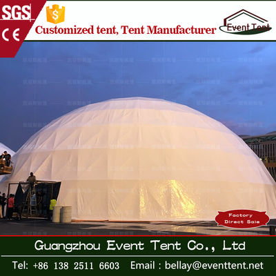 中国 党のための商業測地線の大きいドームのテント4m - 60mの直径 サプライヤー
