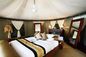 高級リゾートの休暇用行楽地のおおいのライニング/床が付いている大きいキャンプのテントのホテル サプライヤー