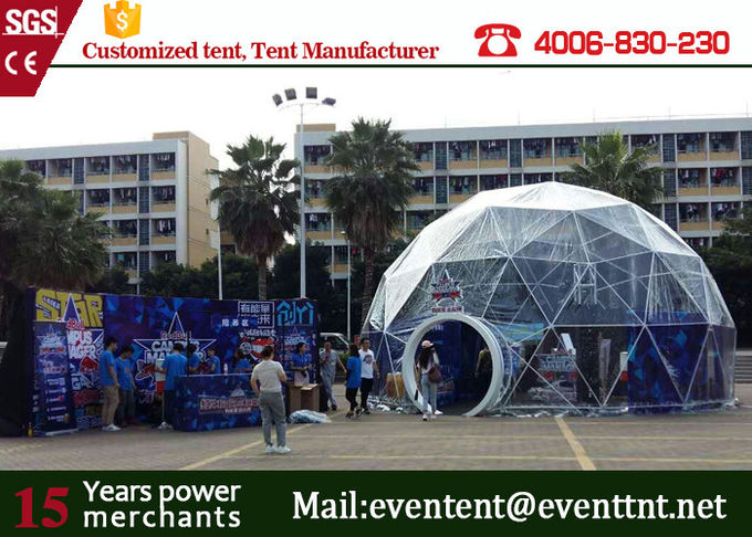 展覧会のでき事のための極度の大きい10m直径の測地線ドームのテント